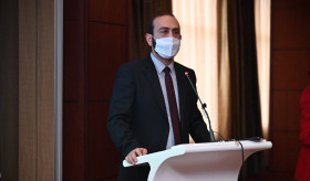 Der armenische Außenminister Ararat Mirzoyan nahm an der Eröffnung des armenisch-österreichischen Wirtschaftsforums teil