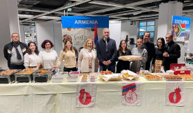 Die Botschaft von Armenien in Österreich nahm am jährlichen Benefizebasar, organisiert von der United Nation Woman´s Guild Vienna (UNGW) teil
