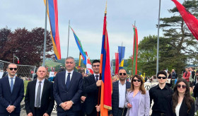 Armenische Delegation nahm an internationaler Gedenk- und Befreiungsfeier im KZ-Gedenkstätte Mauthausen teil