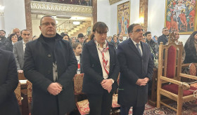 Christmas Liturgy at St. Hripsime Armenian Apostolic Church in Vienna