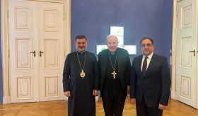 Meeting with Cardinal Christoph Schönborn, Archbishop of Vienna