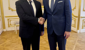 Brief Conversation Between the Ambassador of Armenia and the President of Slovakia