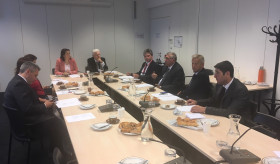 Das Treffen des Botschafters der Republik Armenien in Österreich Dr. Arman Kirakossians mit Abgeordneten des österreichischen Parlaments