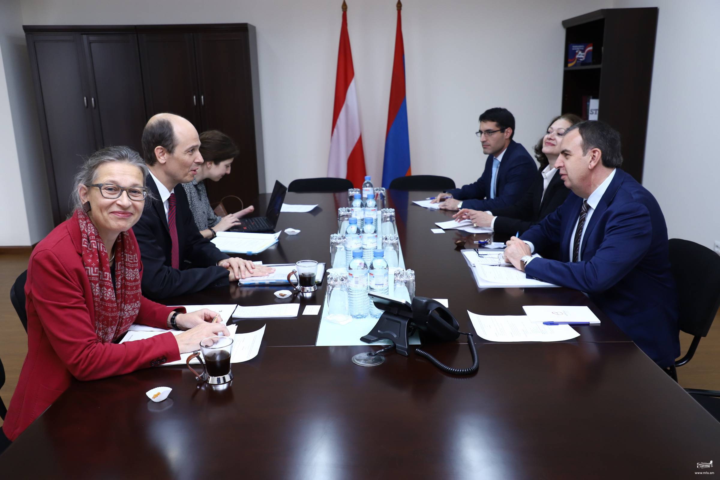  Armenian-Austrian political consultations at the Ministry of Foreign Affairs