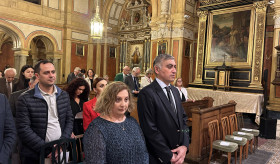Ecumenical prayer dedicated to Armenia and the forcibly displaced people of Nagorno-Karabakh at the Mkhitaryan Congregation Church in Vienna