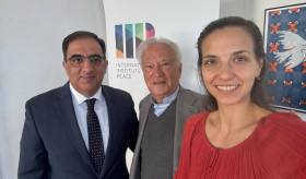 Meeting of Ambassador Andranik Hovhannisyan with President of the Vienna International Institute for Peace