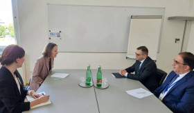 ՀՀ ԱԳ նախարարի տեղակալ Ռոբերտ Աբիսողոմոնյանի հանդիպումը ԵԱՀԿ շվեյցարական նախագահության հատուկ աշխատանքային խմբի ղեկավարի հետ