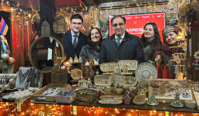 Armenia continues to participate in the Spittelberg Christmas Market in Vienna with a separate pavilion