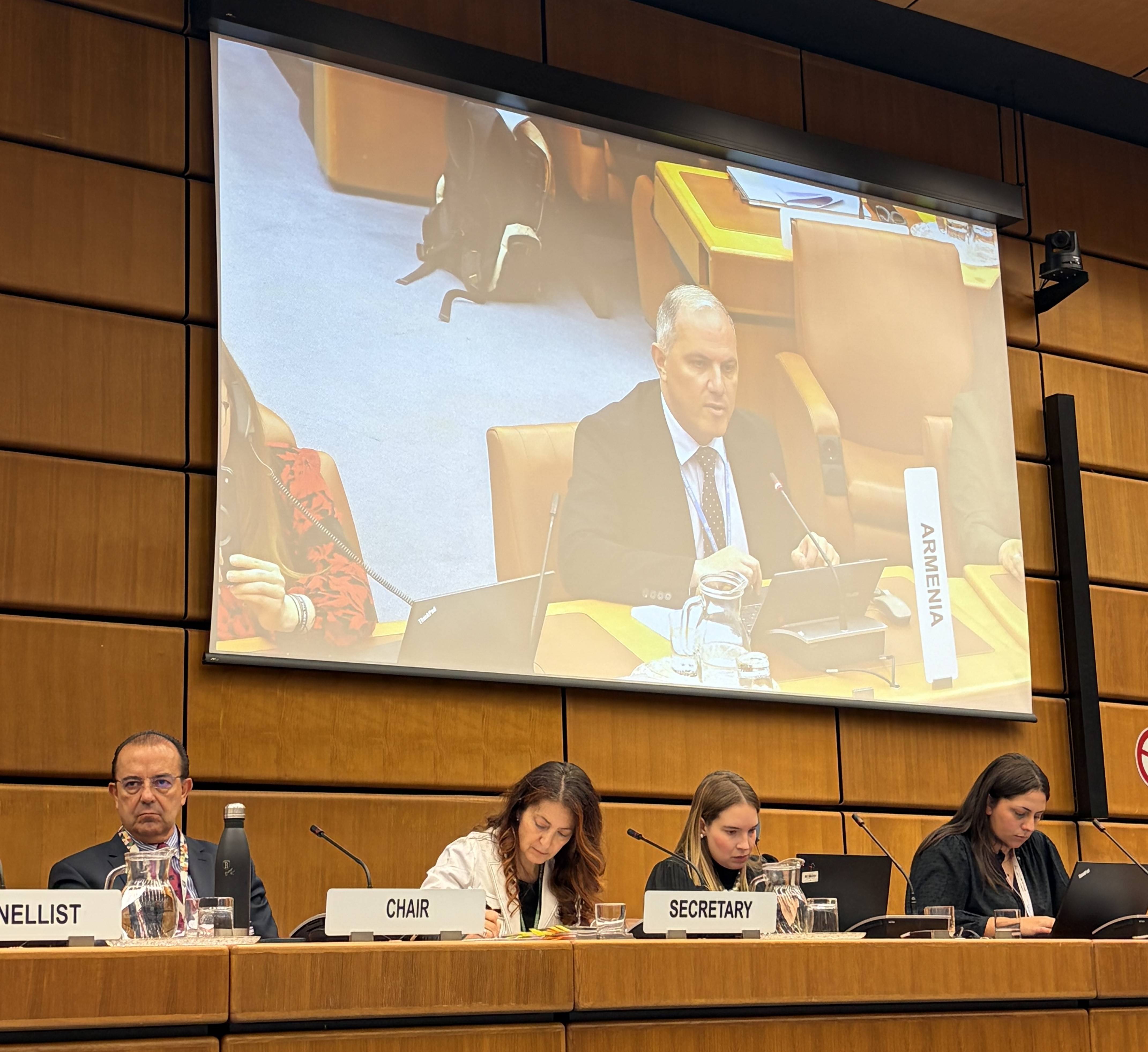 Statement by Mr. Arsen Mikayelyan, Deputy Permanent Representative of the Republic of Armenia at the 13th Meeting of the UNTOC COP Working Group on Firearms